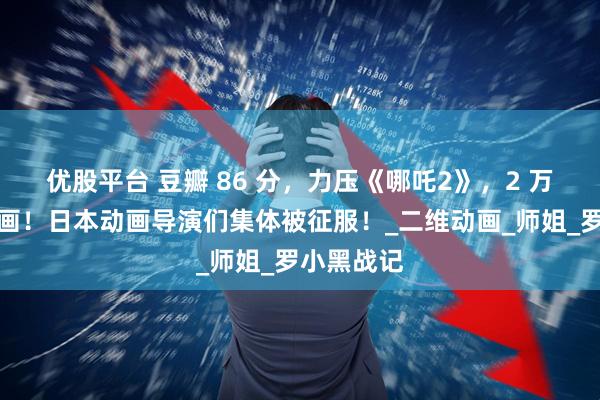 优股平台 豆瓣 86 分，力压《哪吒2》，2 万张手绘原画！日本动画导演们集体被征服！_二维动画_师姐_罗小黑战记