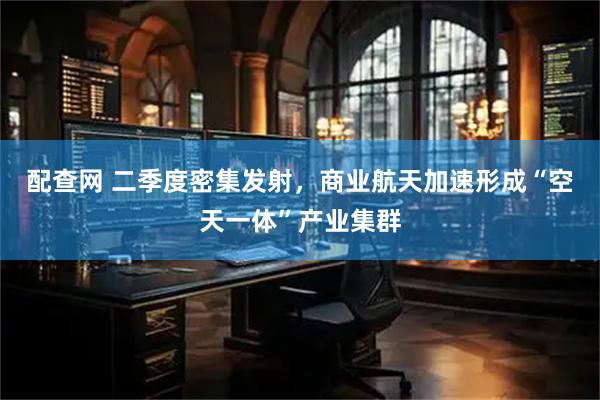 配查网 二季度密集发射，商业航天加速形成“空天一体”产业集群